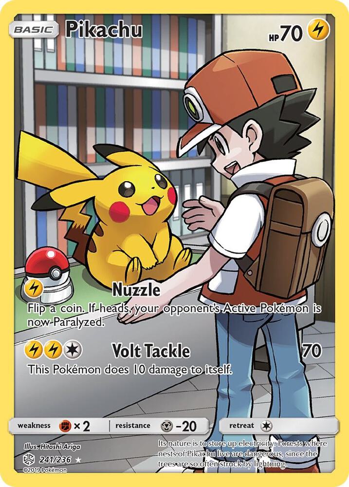 Pikachu (Secret) - SM - Cosmic Eclipse (SM12)
