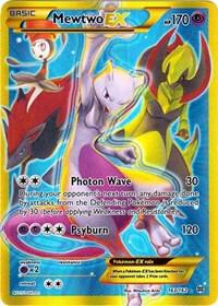 Mewtwo EX (163 Secret Full Art) Secret Rare XY - BREAKthrough 163/162 LP Holo