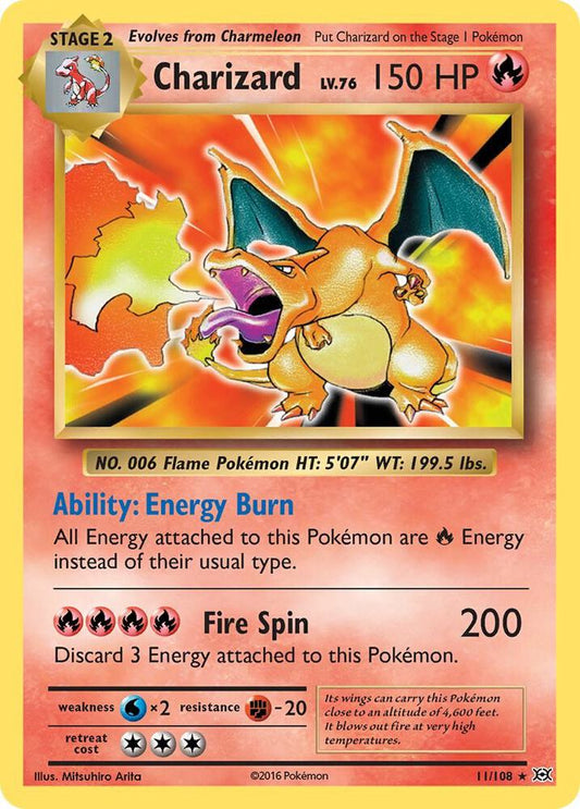 Charizard 11/108 XY - Evolutions NM