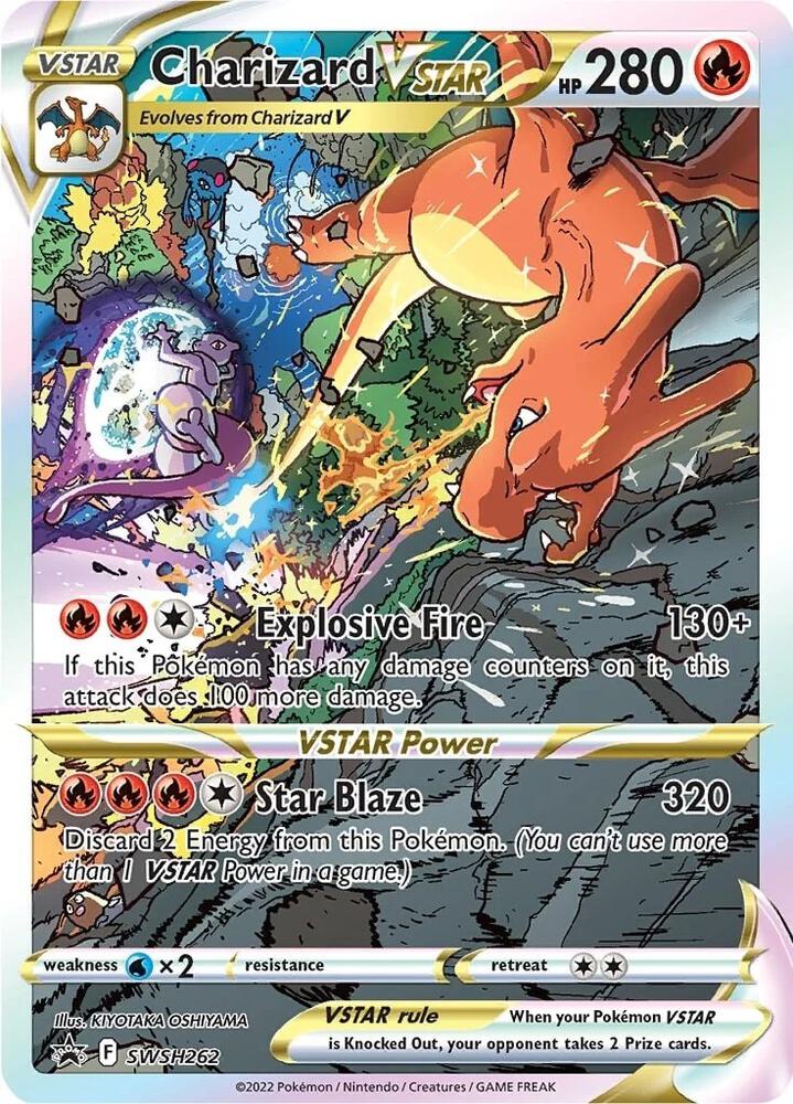 Charizard VSTAR SWSH262 SWSH: Sword & Shield Promo Cards NM Holo