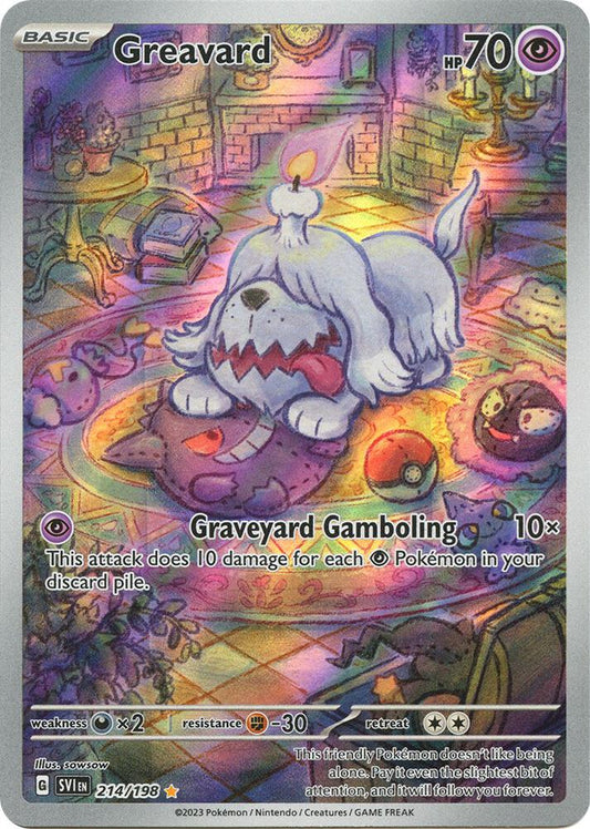 Greavard 214/198 SV01: Scarlet & Violet Base Set NM Holo