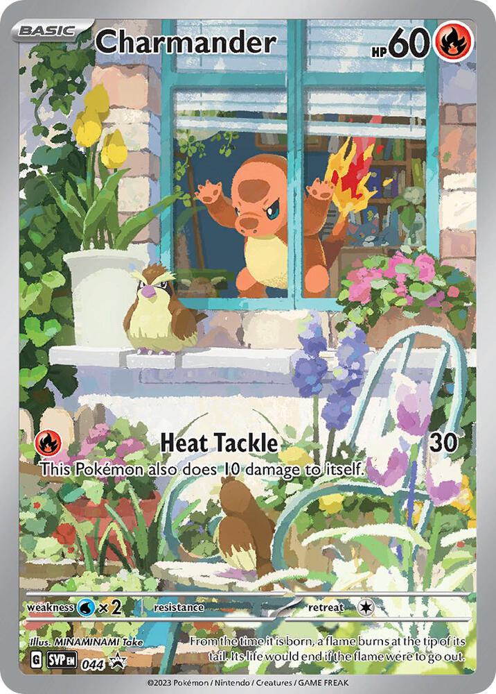 Charmander Promo SV: Scarlet & Violet Promo Cards 044 NM Holo