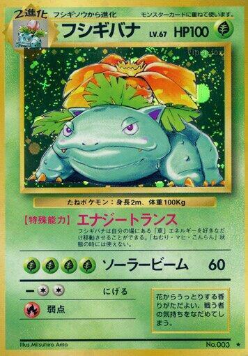 Venusaur Holo Rare Expansion Pack NM Holo
