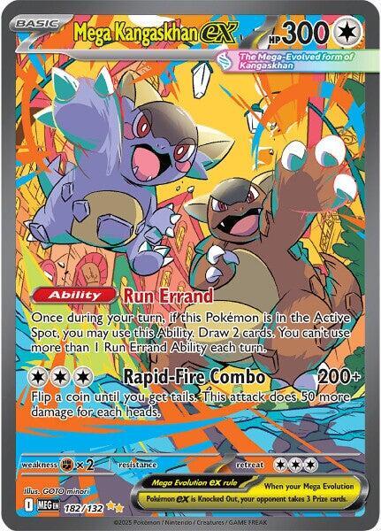 Mega Kangaskhan ex 182/132 ME01: Mega Evolution NM Holo