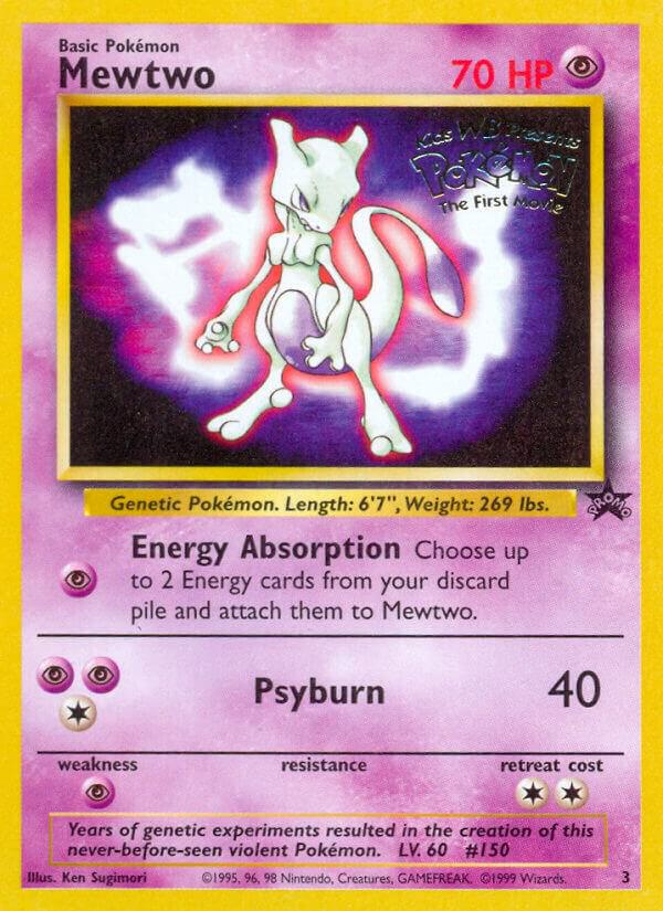Mewtwo (Movie Promo) Promo WoTC Promo 03/53 LP